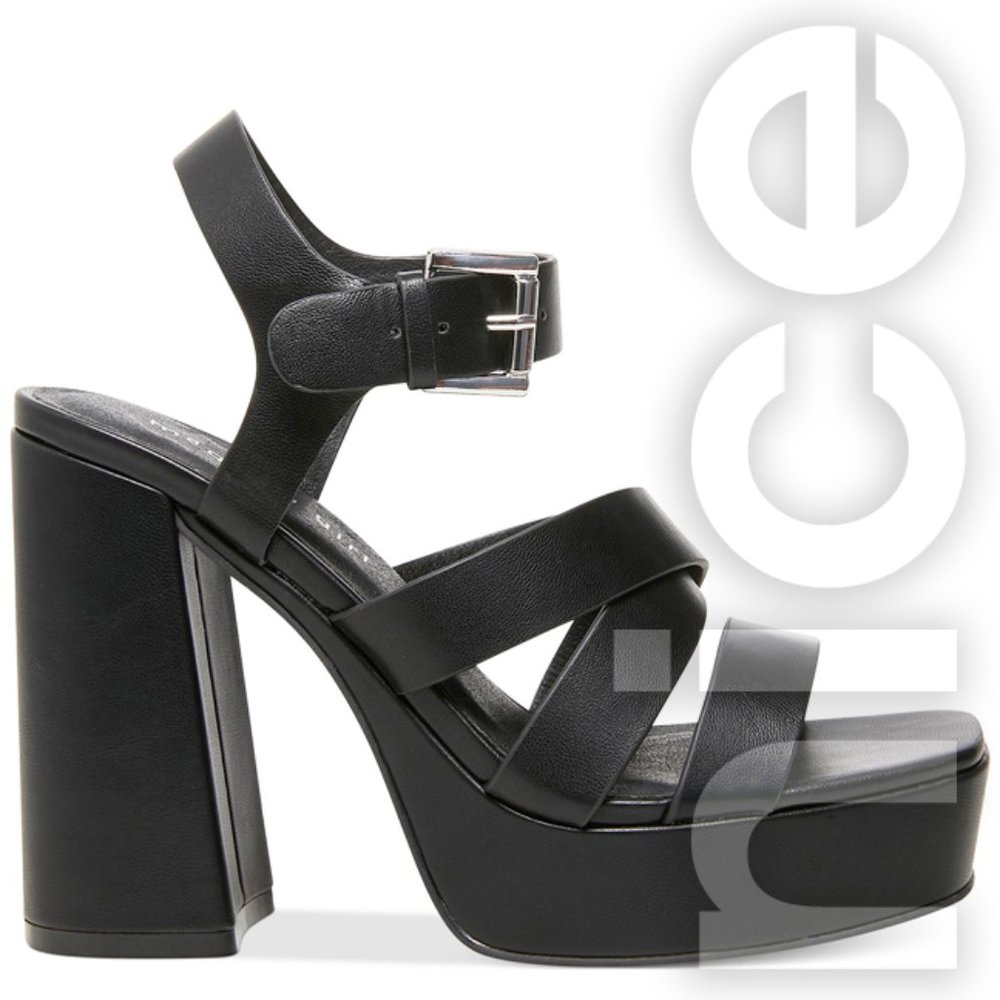 (A) MADDEN GIRL DIGGIT PLATFORM SANDALS